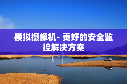 模擬攝像機- 更好的安全監控解決方案