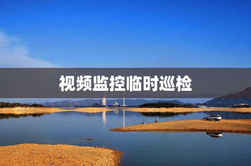 視頻監(jiān)控臨時巡檢