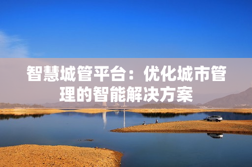 智慧城管平臺：優化城市管理的智能解決方案