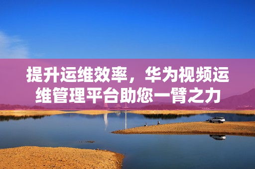 提升運維效率，華為視頻運維管理平臺助您一臂之力