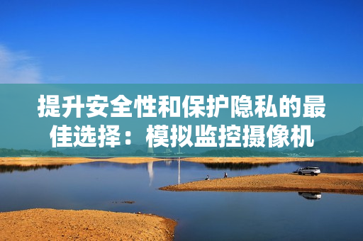 提升安全性和保護隱私的最佳選擇：模擬監控攝像機