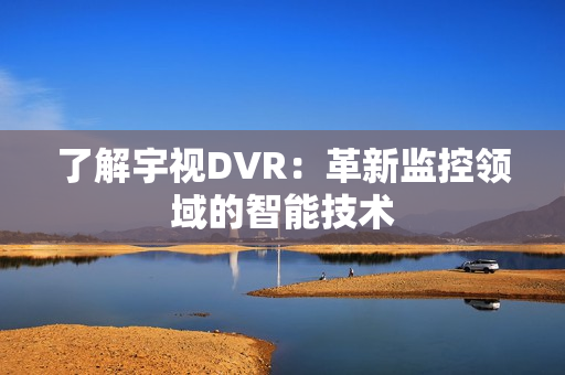 了解宇視DVR：革新監控領域的智能技術