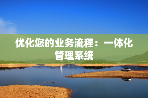 優化您的業務流程：一體化管理系統