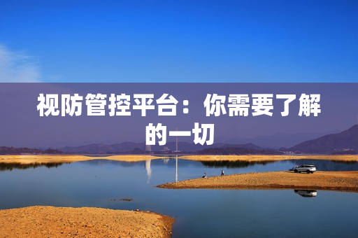 視防管控平臺：你需要了解的一切