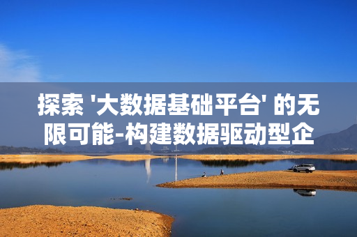 探索 '大數據基礎平臺' 的無限可能-構建數據驅動型企業的核心樞紐