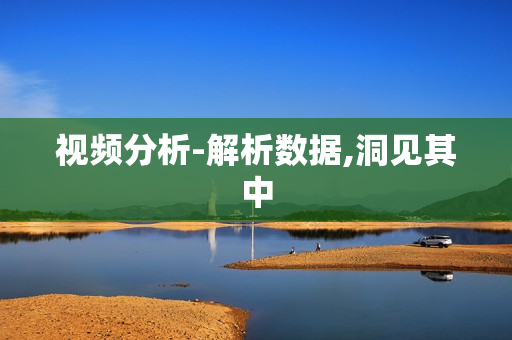 視頻分析-解析數據,洞見其中