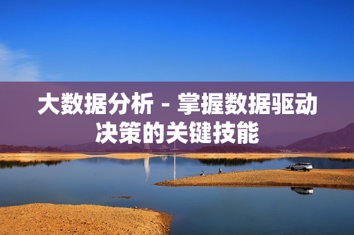 大數(shù)據(jù)分析 - 掌握數(shù)據(jù)驅(qū)動決策的關(guān)鍵技能
