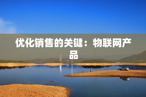 優化銷售的關鍵：物聯網產品