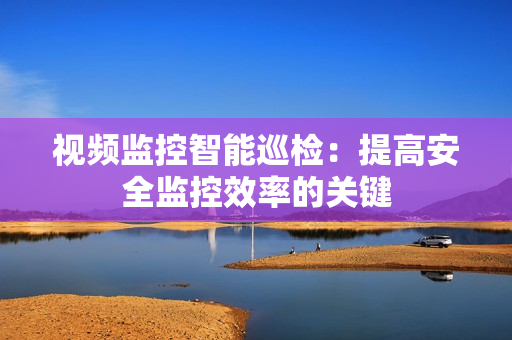 視頻監控智能巡檢：提高安全監控效率的關鍵