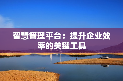 智慧管理平臺(tái)：提升企業(yè)效率的關(guān)鍵工具